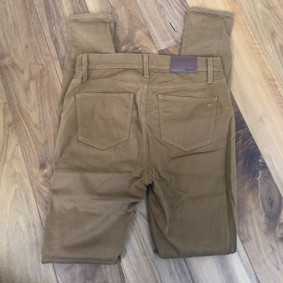 Madewell 27 Tall high-rise skinny sateen pants - Picture 3 of 9